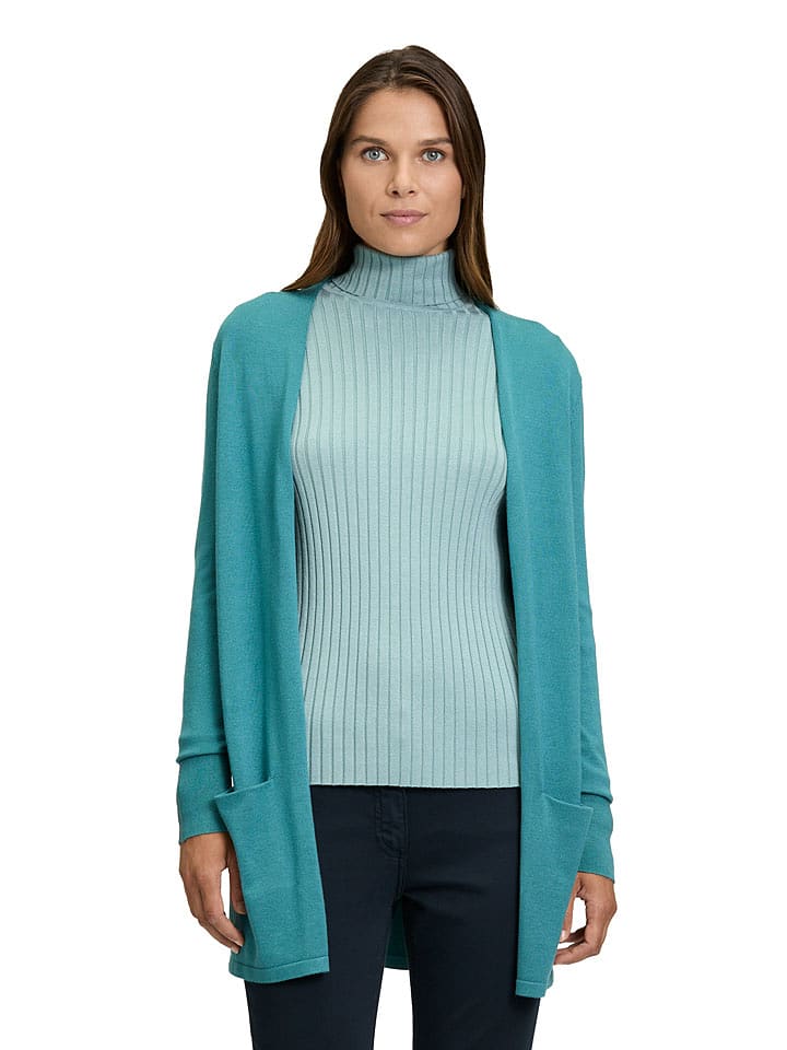 Betty Barclay Kardigan w kolorze turkusowym rozmiar: 36