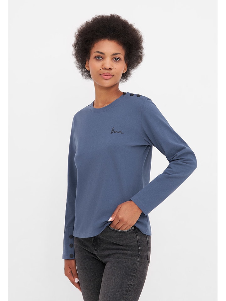 Bench Koszulka w kolorze granatowym rozmiar: 44