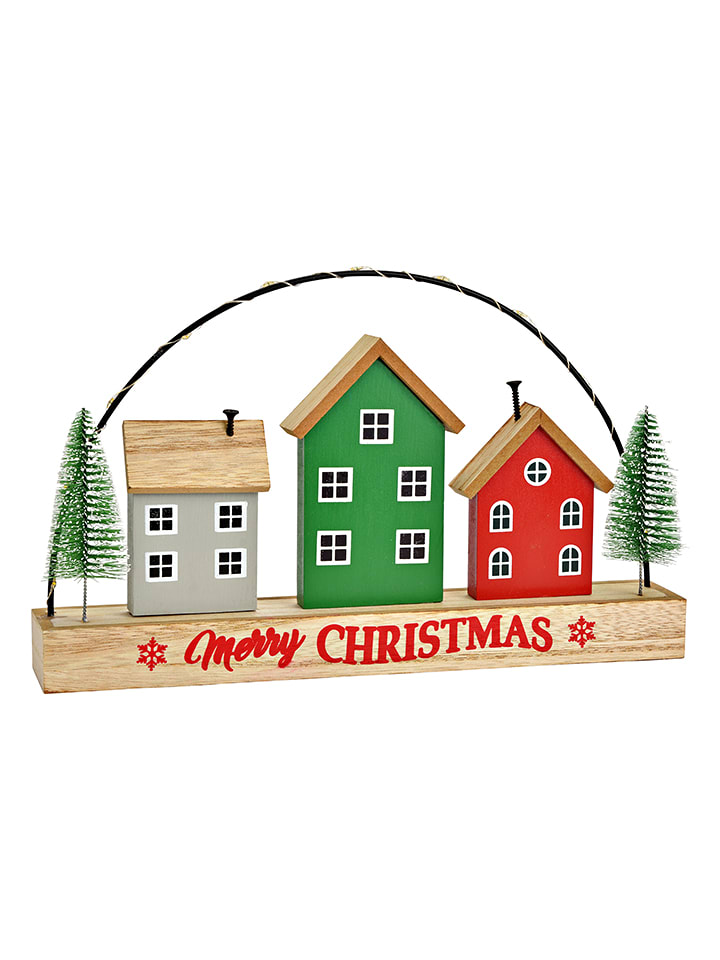 G. Wurm Lampa dekoracyjna LED "Merry Christmas" ze wzorem - 32 x 19 x 5 cm rozmiar: onesize