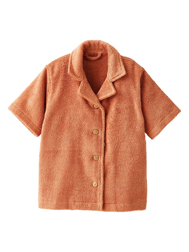 vertbaudet Szlafrok w kolorze jasnobrązowym rozmiar: 80/86