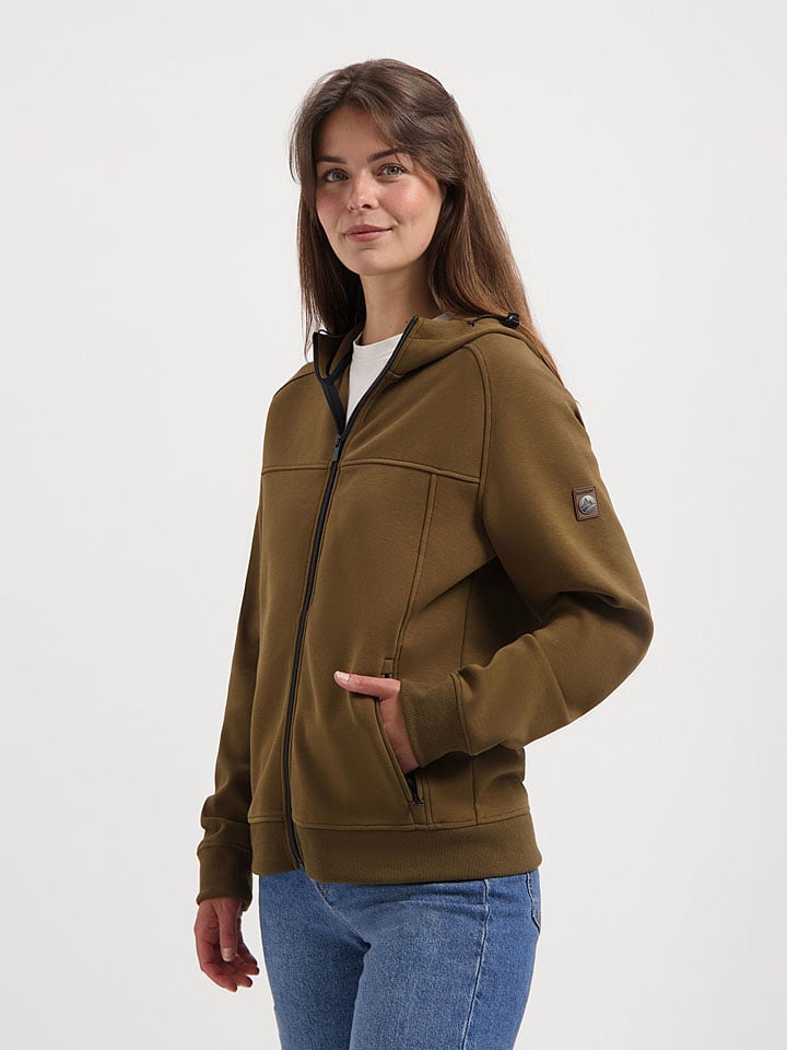 TRAVELIN' Bluza w kolorze jasnobrązowym rozmiar: 3XL