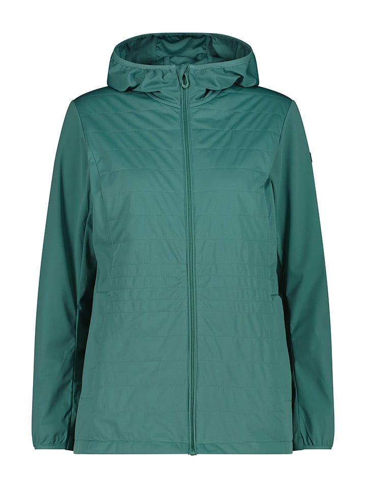 CMP Kurtka softshellowa w kolorze zielonym rozmiar: 40