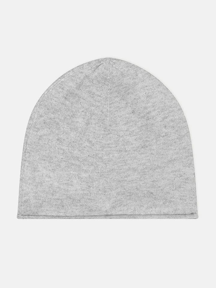 Perfect Cashmere Kaszmirowa czapka beanie "June" w kolorze jasnoszarym rozmiar: onesize