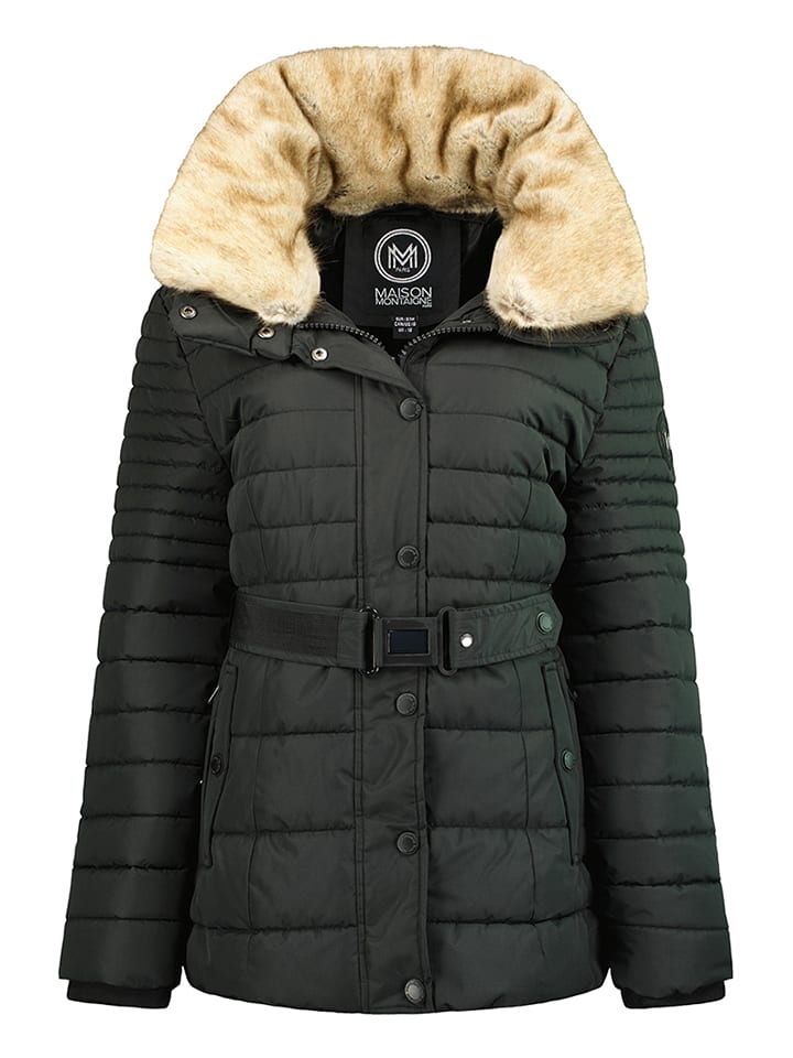 Maison Montaigne Parka "Bellemai" w kolorze czarnym rozmiar: M