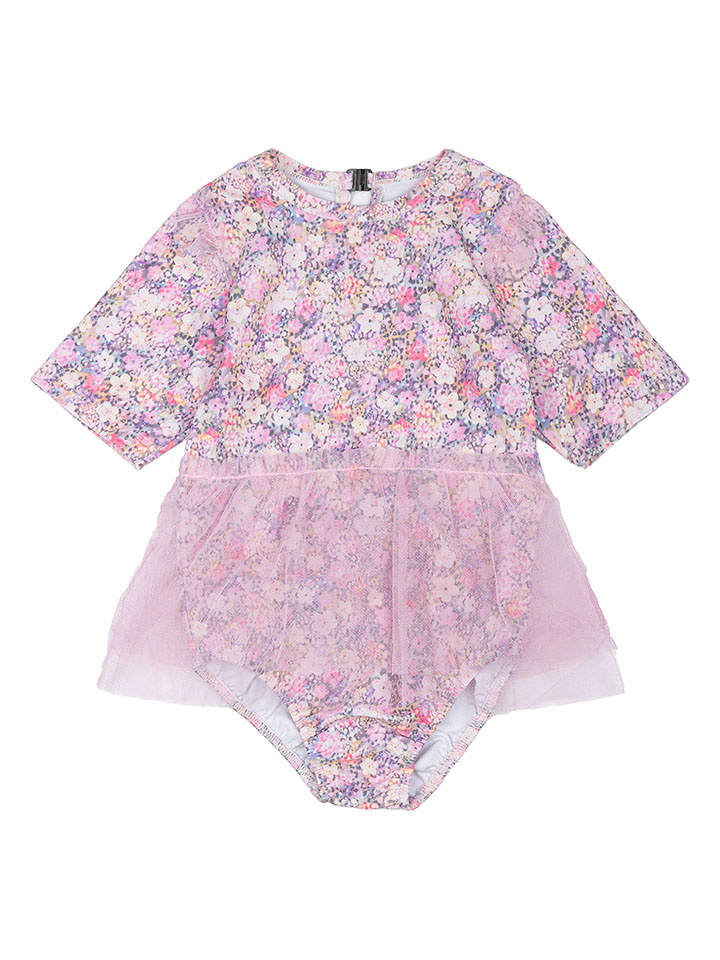 mikk-line Strój kąpielowy w kolorze fioletowym rozmiar: 110/116