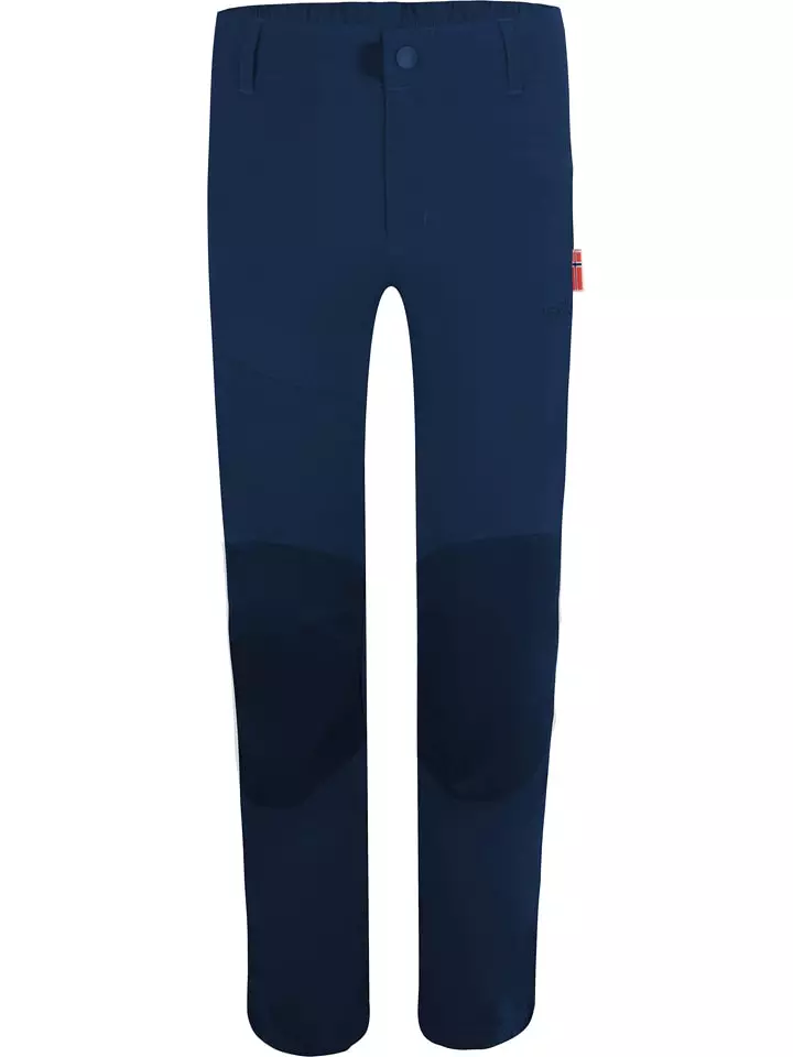 Trollkids Spodnie funkcyjne "Hammerfest Pro" - Slim fit - w kolorze granatowym rozmiar: 116