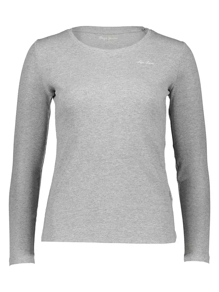 Pepe Jeans Koszulka w kolorze szarym rozmiar: XXS