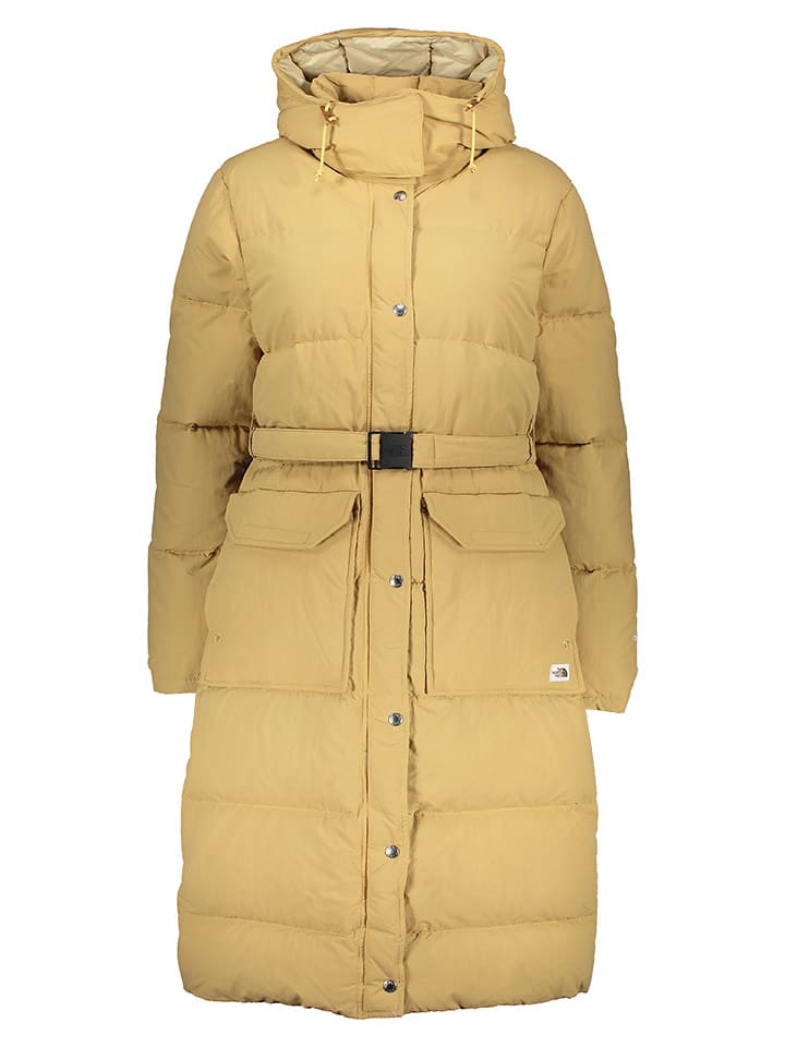 The North Face Płaszcz puchowy "Sierra" w kolorze beżowym rozmiar: M