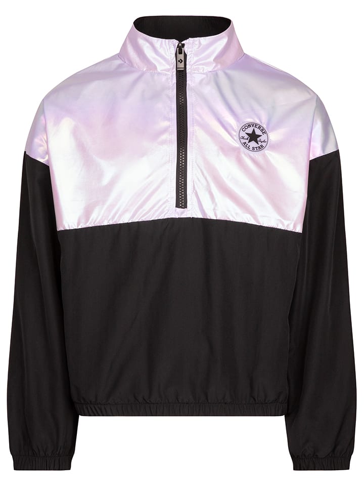 Converse Bluza w kolorze czarno-jasnoróżowym rozmiar: 152/158