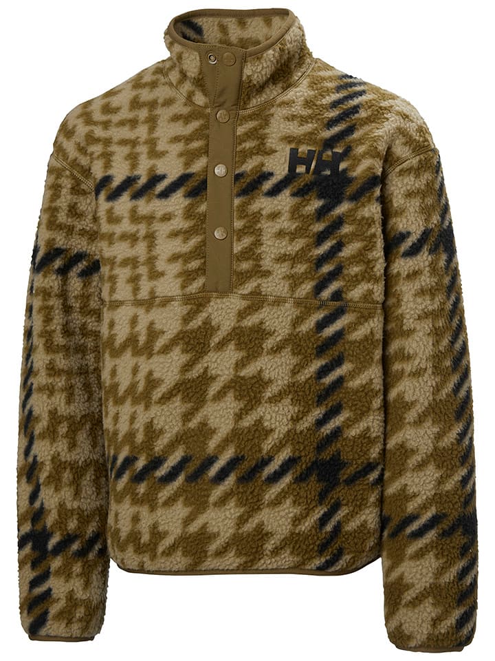 Helly Hansen Bluza polarowa "Frosty" w kolorze jasnobrązowym rozmiar: 134