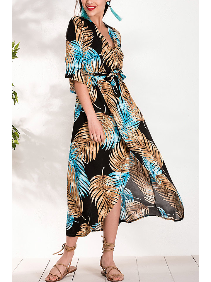 LA Angels Sukienka w kolorze czarno-niebieskim rozmiar: S