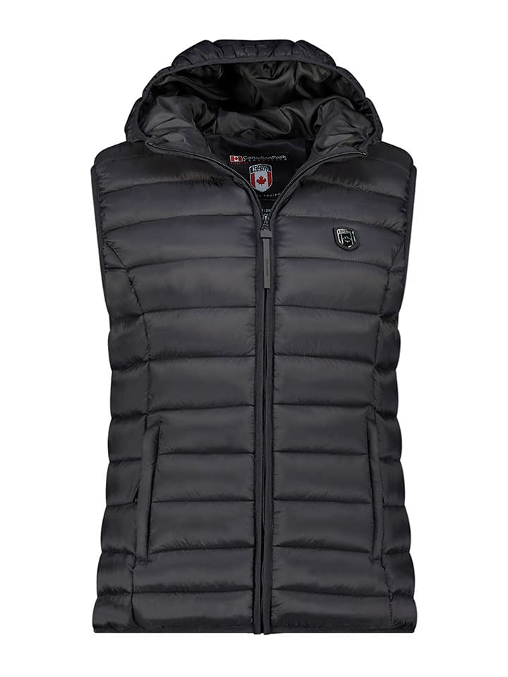 Canadian Peak Kamizelka pikowana "Vakitaleak" w kolorze czarnym rozmiar: XL