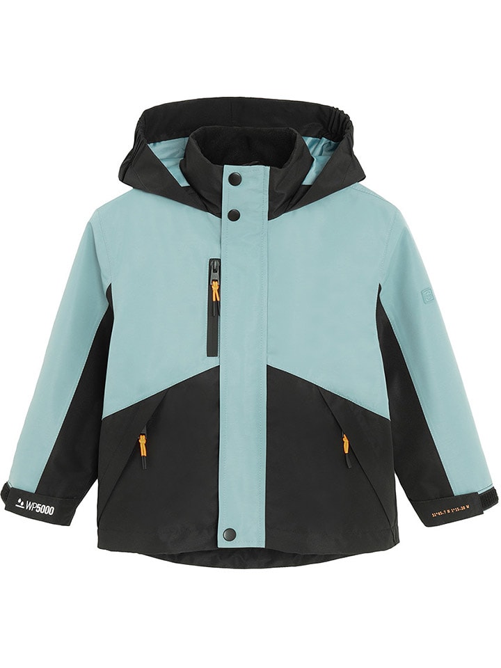 COOL CLUB Kurtka przeciwdeszczowa w kolorze turkusowym rozmiar: 98