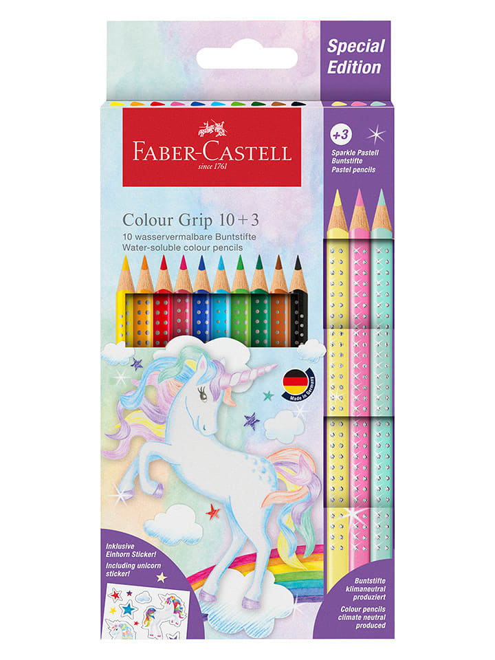 Faber-Castell Kredki (13 szt.) "Colour Grip - Unicorn" rozmiar: onesize