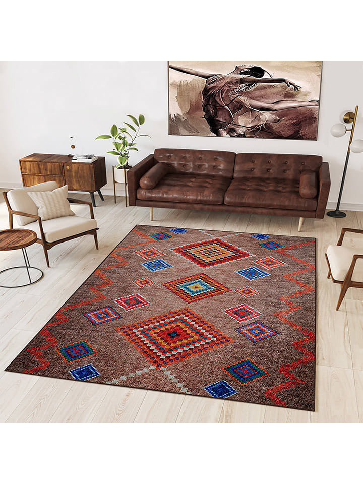 Mioli Bawełniany dywan "Woopamuk" ze wzorem rozmiar: 160x230 cm