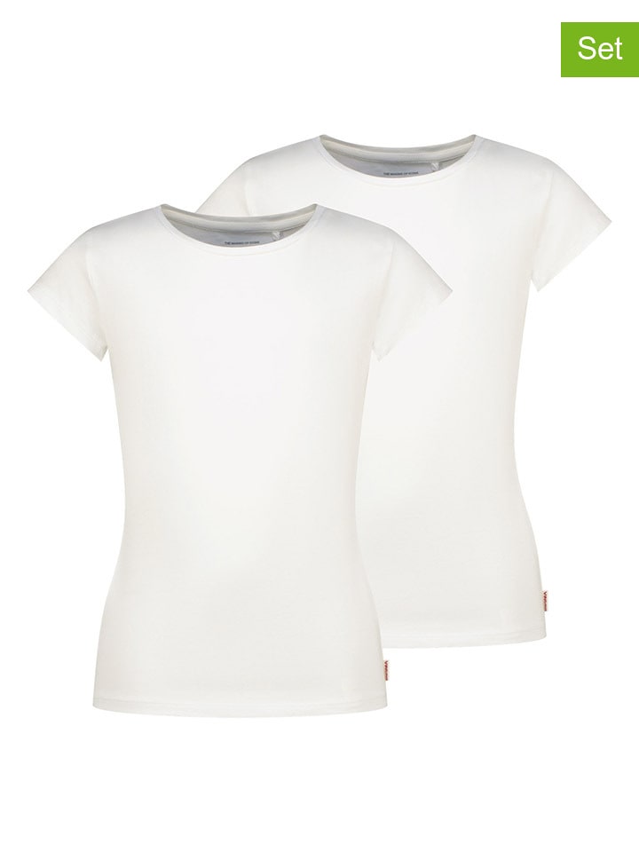 Vingino Koszulki (2 szt.) w kolorze białym rozmiar: 146/152