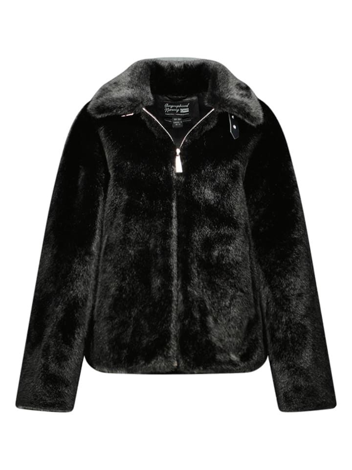 Geographical Norway Kurtka przejściowa "Donica" w kolorze czarnym rozmiar: L