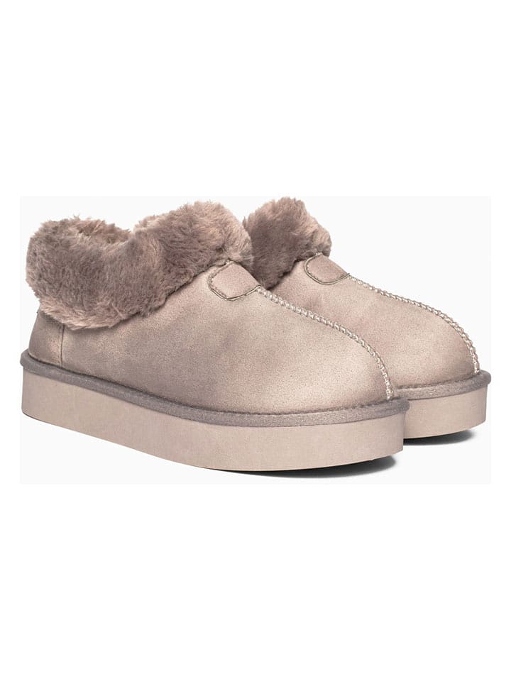 ISLAND BOOT Kapcie "Shadow" w kolorze szarym rozmiar: 40