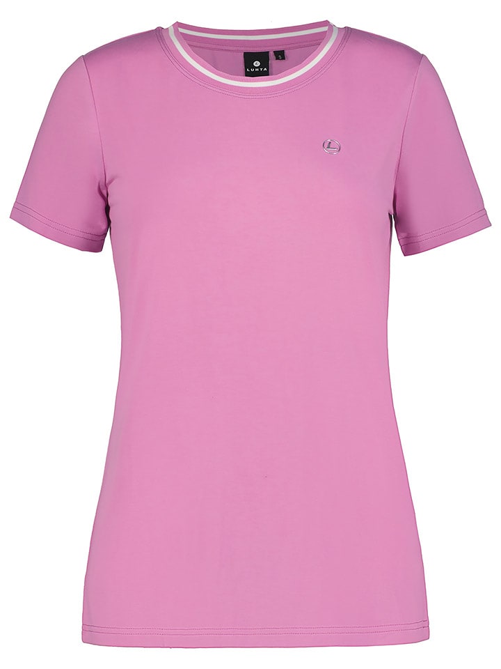 LUHTA Koszulka "Heimala" w kolorze fioletowym rozmiar: L
