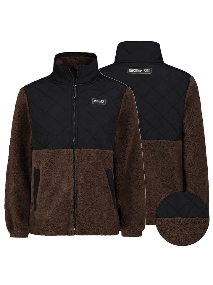 Sublevel Kurtka polarowa w kolorze granatowo-czarnym rozmiar: XXL