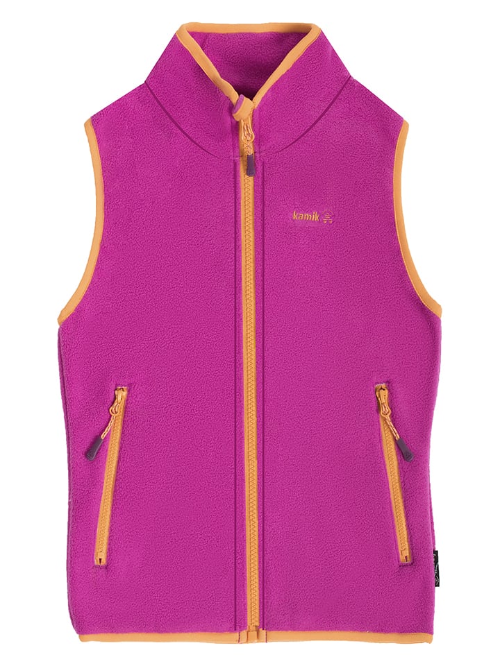 Kamik Kamizelka polarowa "Dawn" w kolorze różowym rozmiar: 164