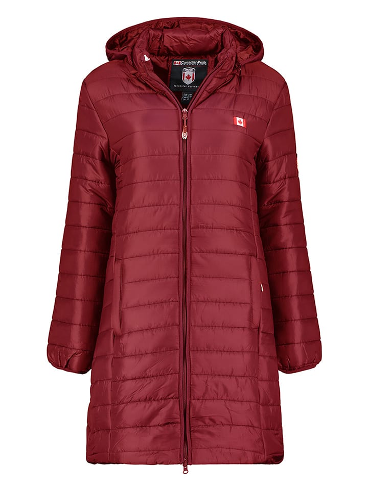 Canadian Peak Kurtka pikowana "Atikeak" w kolorze czerwonym rozmiar: 128