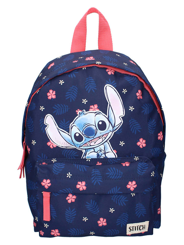 Lilo & Stitch Plecak "Stitch Made For Fun" w kolorze niebieskim - 22 x 31 x 9 cm rozmiar: onesize