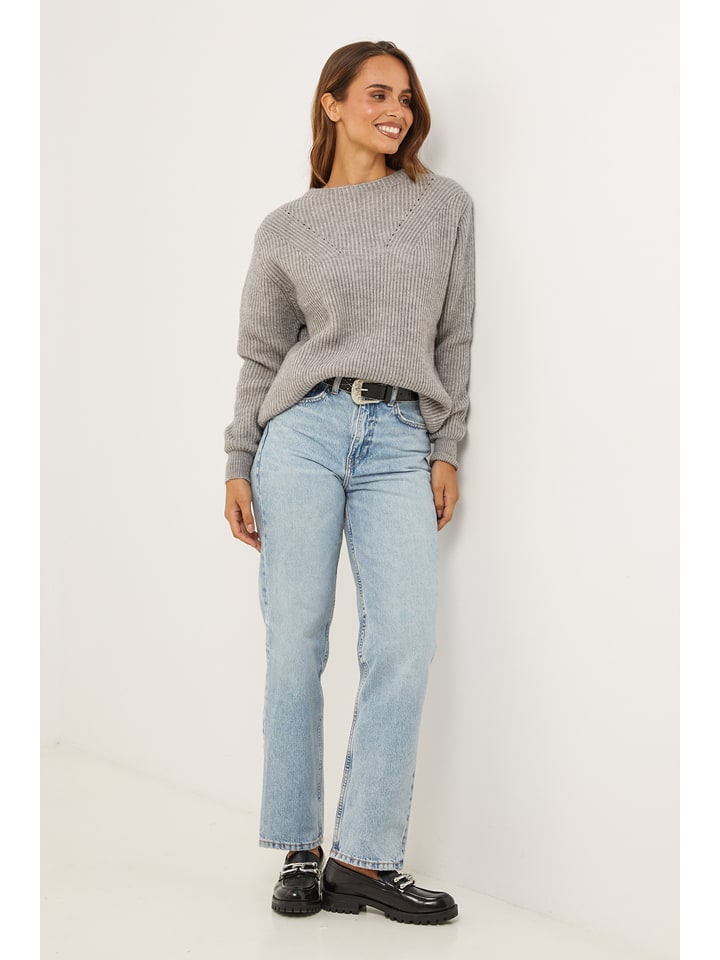 Soft Cashmere Sweter w kolorze szarym rozmiar: 38/40