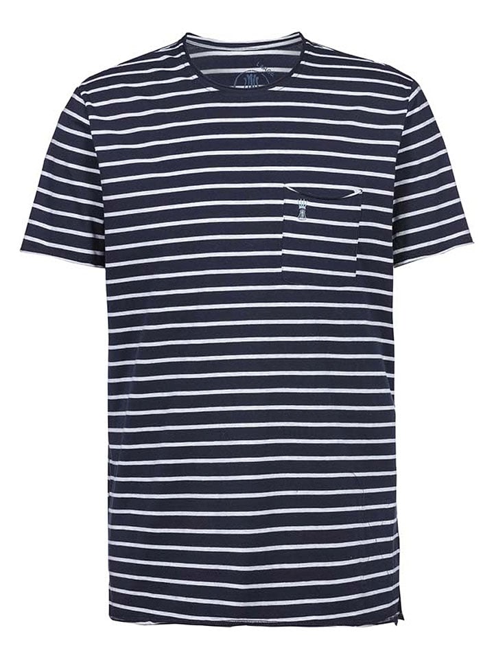 Herrlicher Koszulka "Ronny" w kolorze granatowym rozmiar: XXL