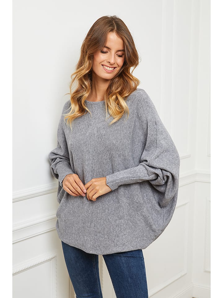 Joséfine Sweter "Egale" w kolorze szarym rozmiar: L