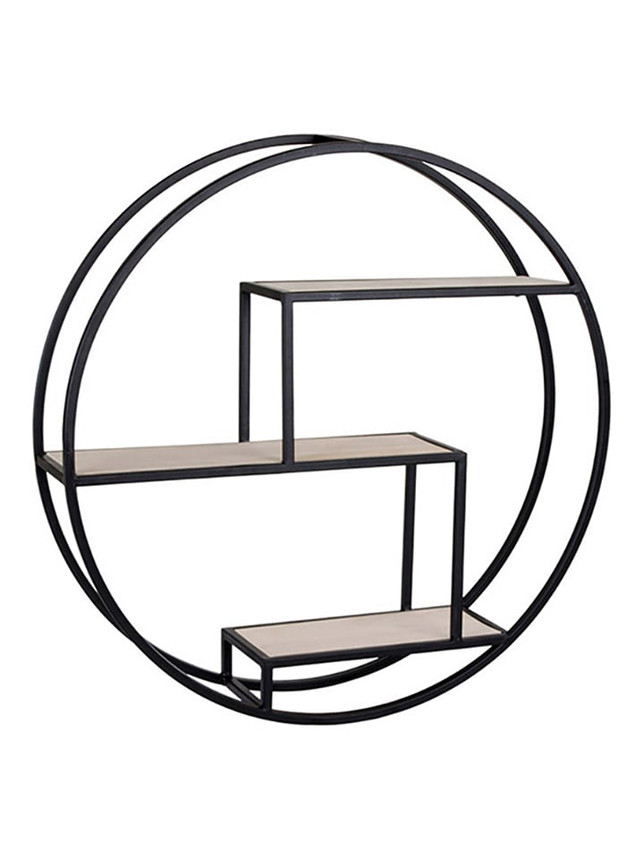 House Nordic Regał ścienny w kolorze beżowym - 60 x 60 x 13 cm rozmiar: onesize