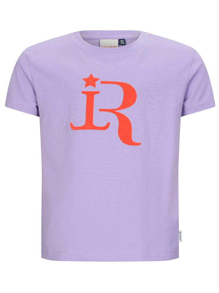 Retour Koszulka "Chatou" w kolorze fioletowym rozmiar: 116