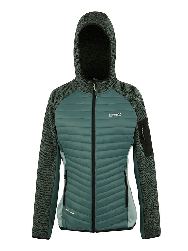 Regatta Kurtka hybrydowa "Newhill" w kolorze zielonym rozmiar: 36