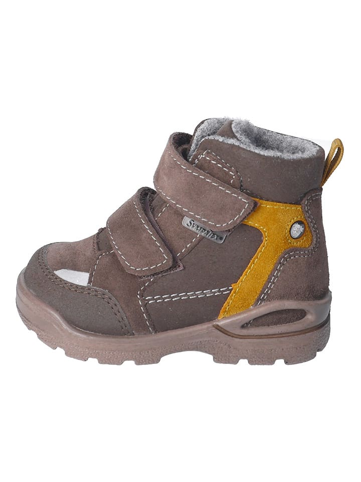 PEPINO Botki "Janne" w kolorze jasnobrązowym rozmiar: 24