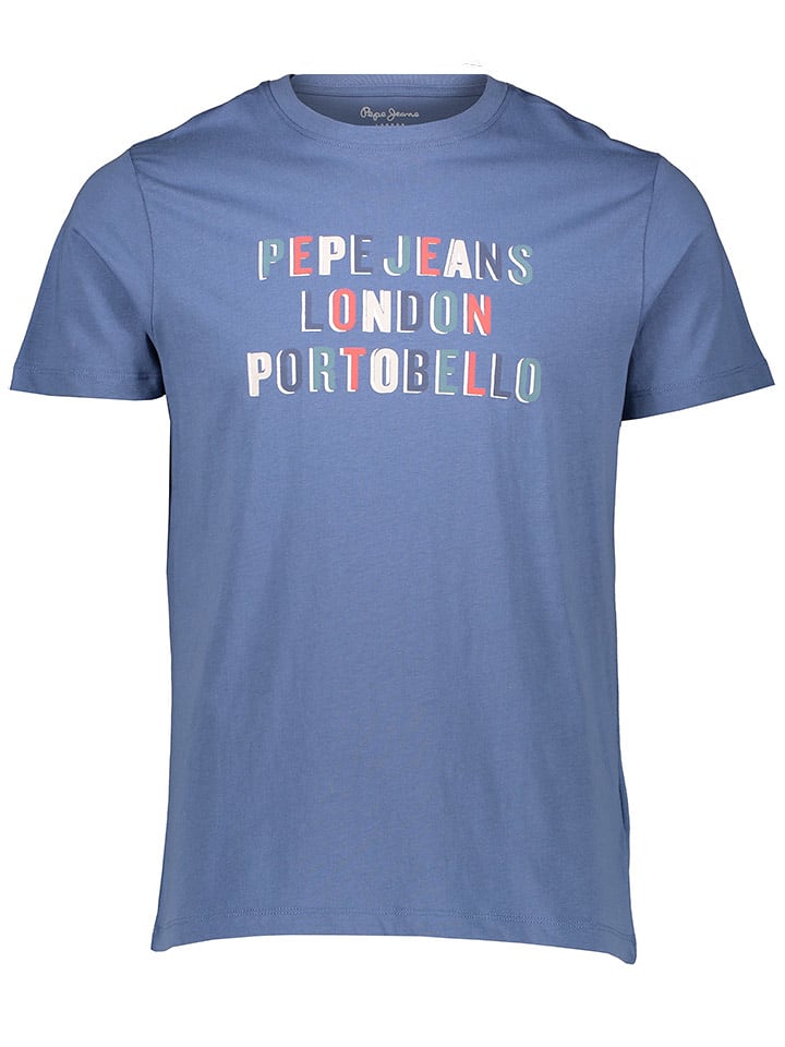 Pepe Jeans Koszulka w kolorze niebieskim rozmiar: M