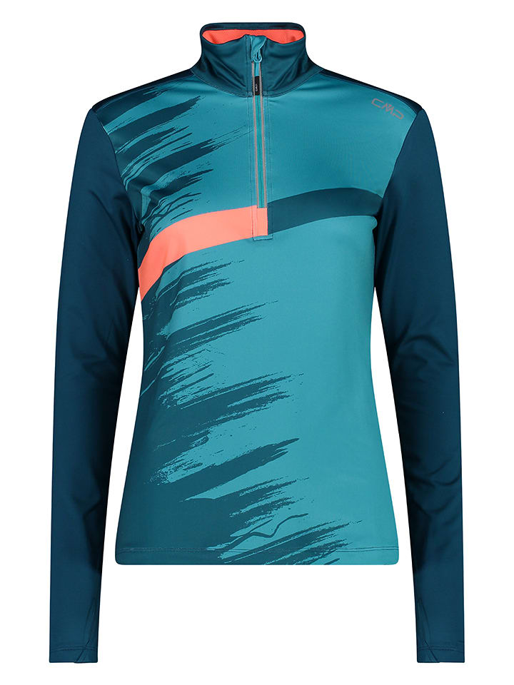 CMP Koszulka funkcyjna w kolorze morskim rozmiar: 38