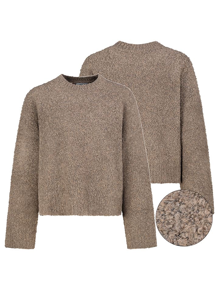 Sublevel Sweter w kolorze brązowym rozmiar: XS