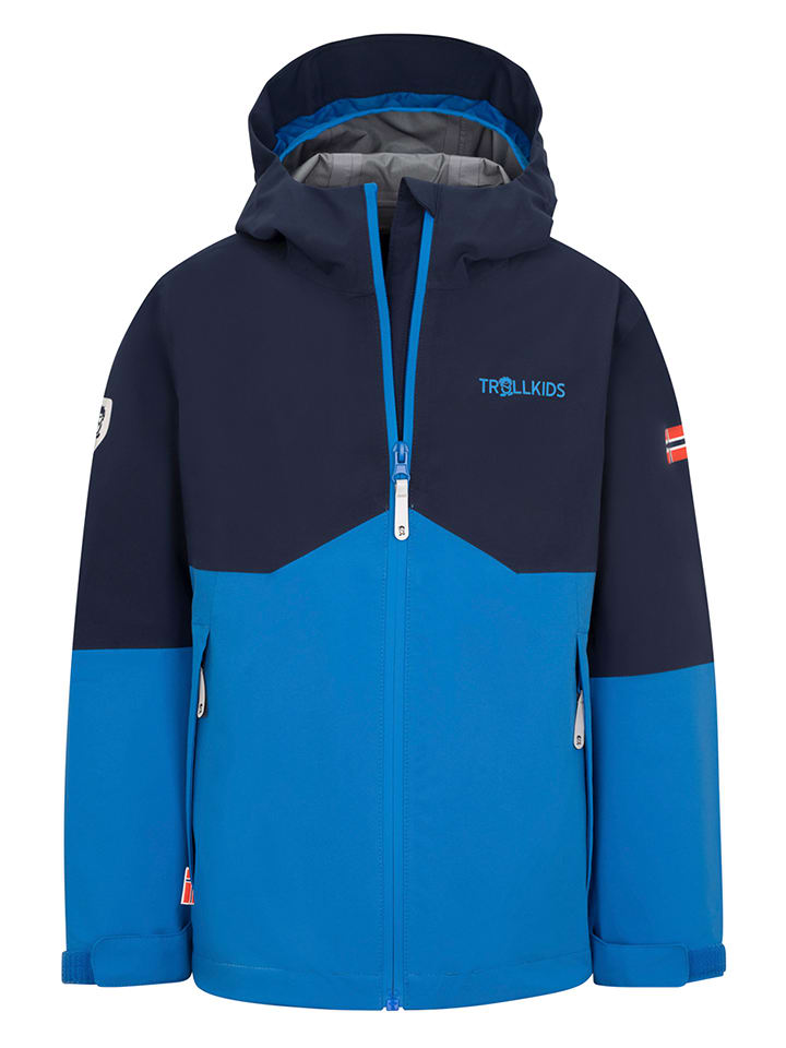 Trollkids Kurtka funkcyjna "Gjende" w kolorze niebiesko-granatowym rozmiar: 104