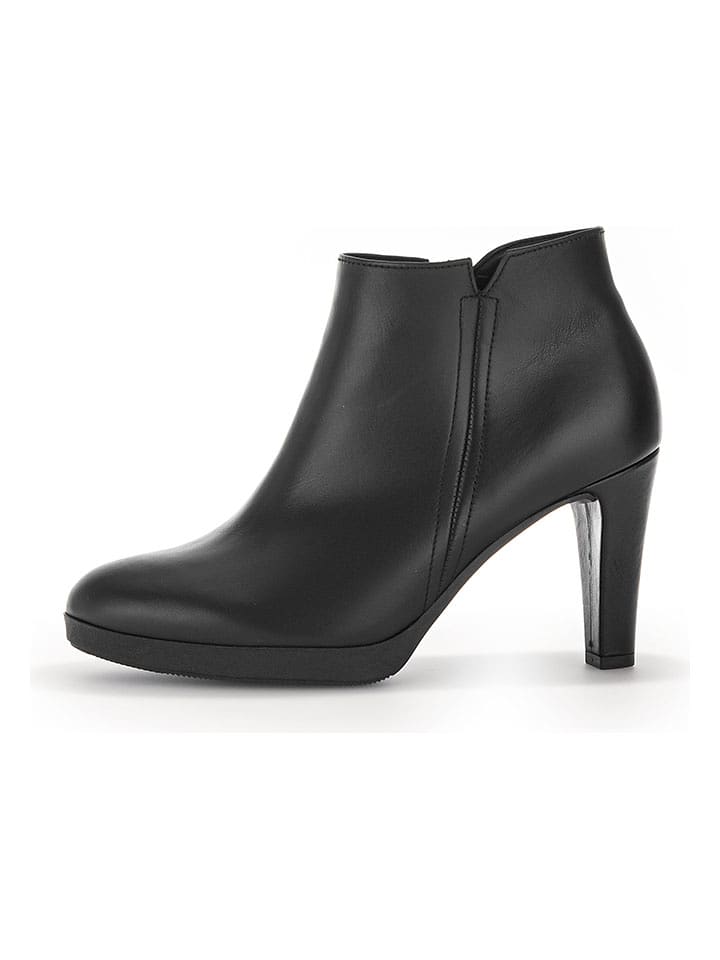 Gabor Skórzane kozaki w kolorze czarnym rozmiar: 38