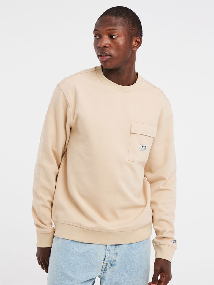 Protest Bluza "Nxgedan" w kolorze beżowym rozmiar: XS