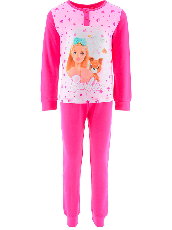 Barbie Piżama "Barbie" w kolorze różowym rozmiar: 98