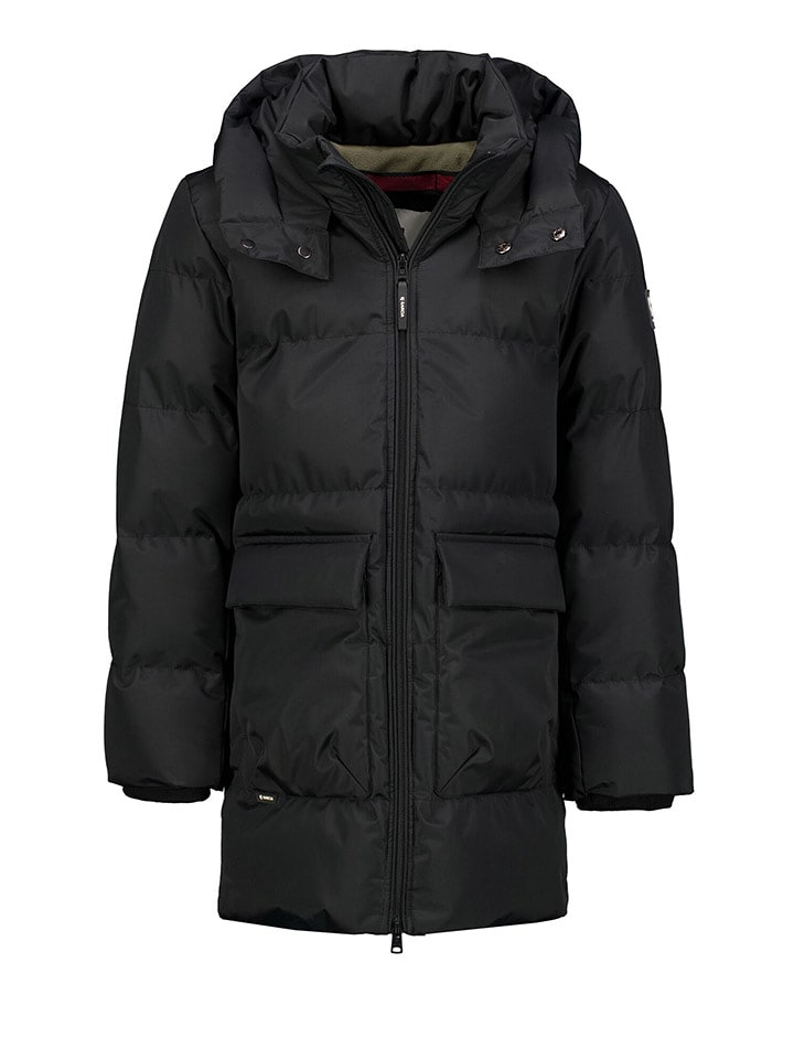 Garcia Płaszcz pikowany w kolorze czarnym rozmiar: 128/134