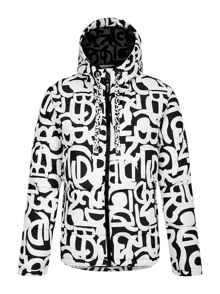 Dare 2b Kurtka pikowana "Society" w kolorze biało-czarnym rozmiar: 38