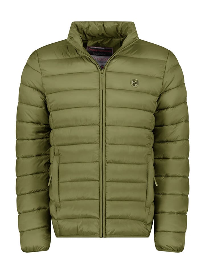 Geographical Norway Kurtka pikowana "Amigotal" w kolorze oliwkowym rozmiar: XL