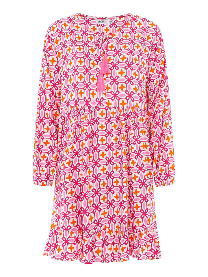 Zwillingsherz Sukienka w kolorze jasnoróżowo-różowym rozmiar: L/XL