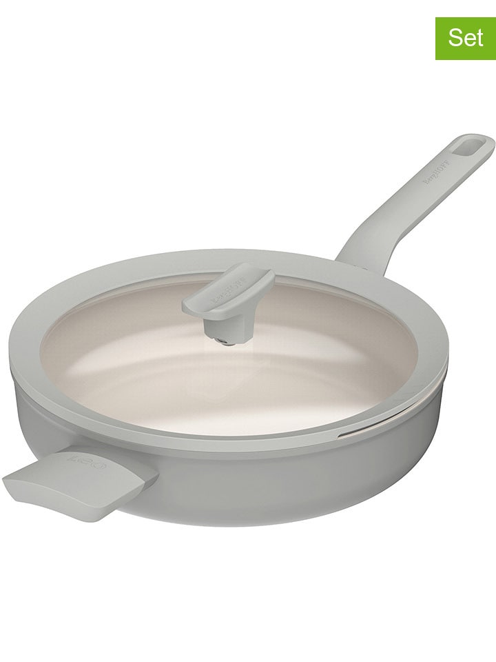 BergHOFF 2-częściowy zestaw "Balance" w kolorze jasnoszarym - Ø 26 cm rozmiar: onesize