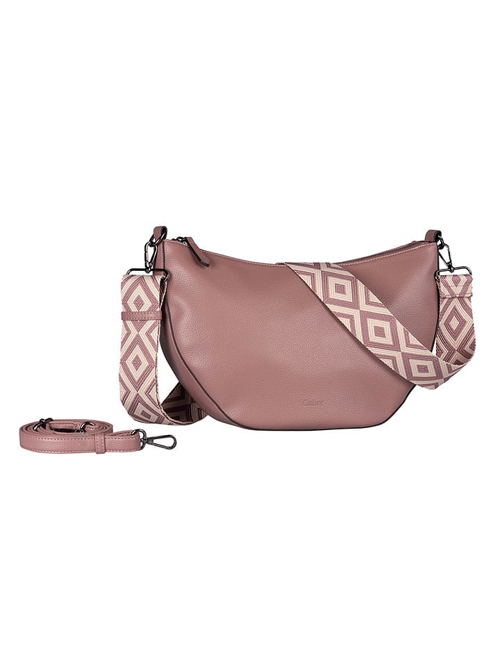 Gabor Bags Torebka "Linda" w kolorze szaroróżowym - 34 x 25 x 9 cm rozmiar: onesize