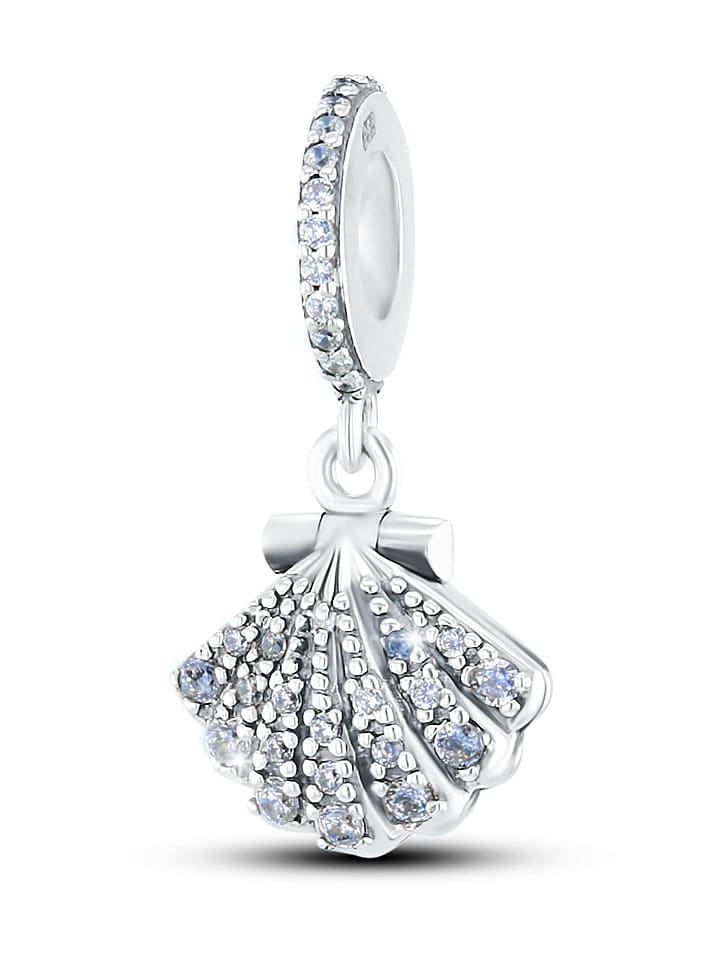 CHARM'S Srebrna zawieszka z cyrkoniami rozmiar: onesize