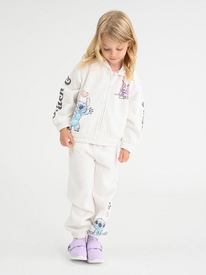 COOL CLUB Spodnie dresowe w kolorze białym rozmiar: 128