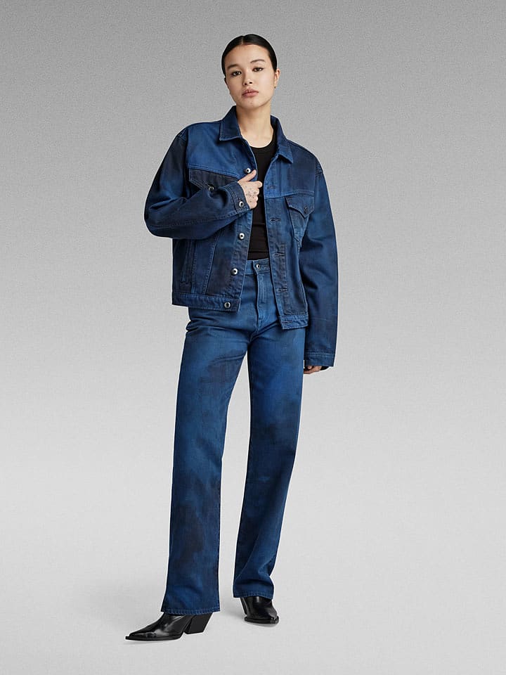 G-Star Dżinsy "Viktoria" - Regular fit - w kolorze granatowym rozmiar: W27/L30